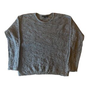 Alexander Wang Y2K era gray knit cotton top. Size‎ Medium